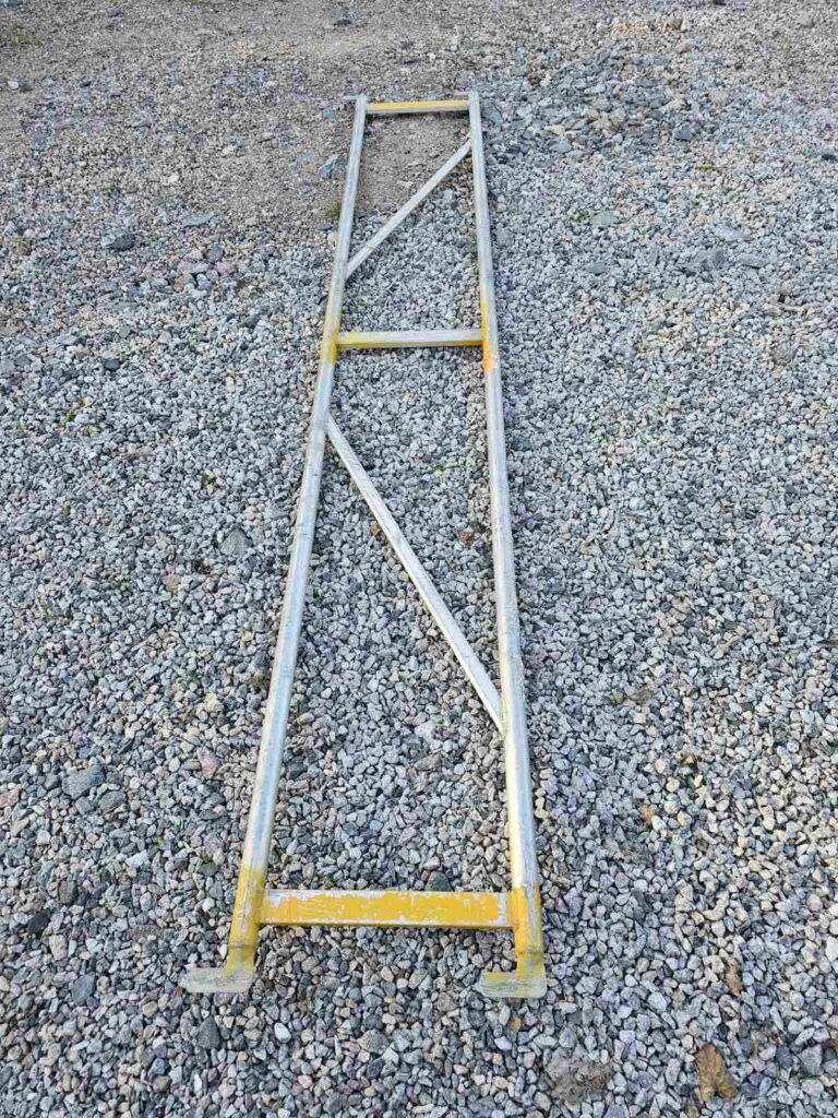 Dubbelräcke Aluminium 3,07m