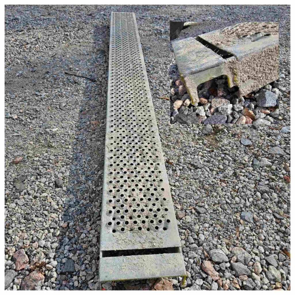 Stålplank 300cm x 23cm