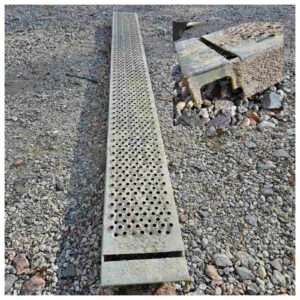 Stålplank 250cm x 23cm