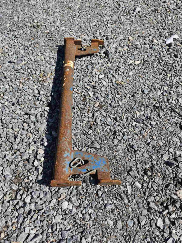 Enrörsbalk 72cm beg