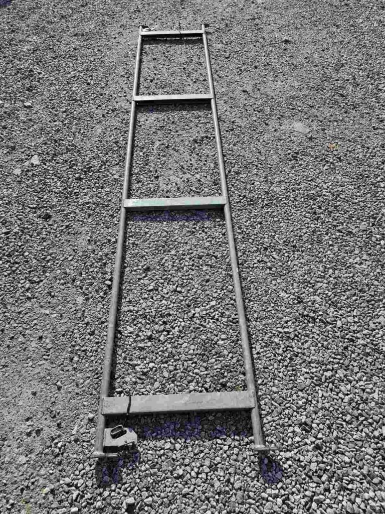 Skyddsräcke 300cm galv beg