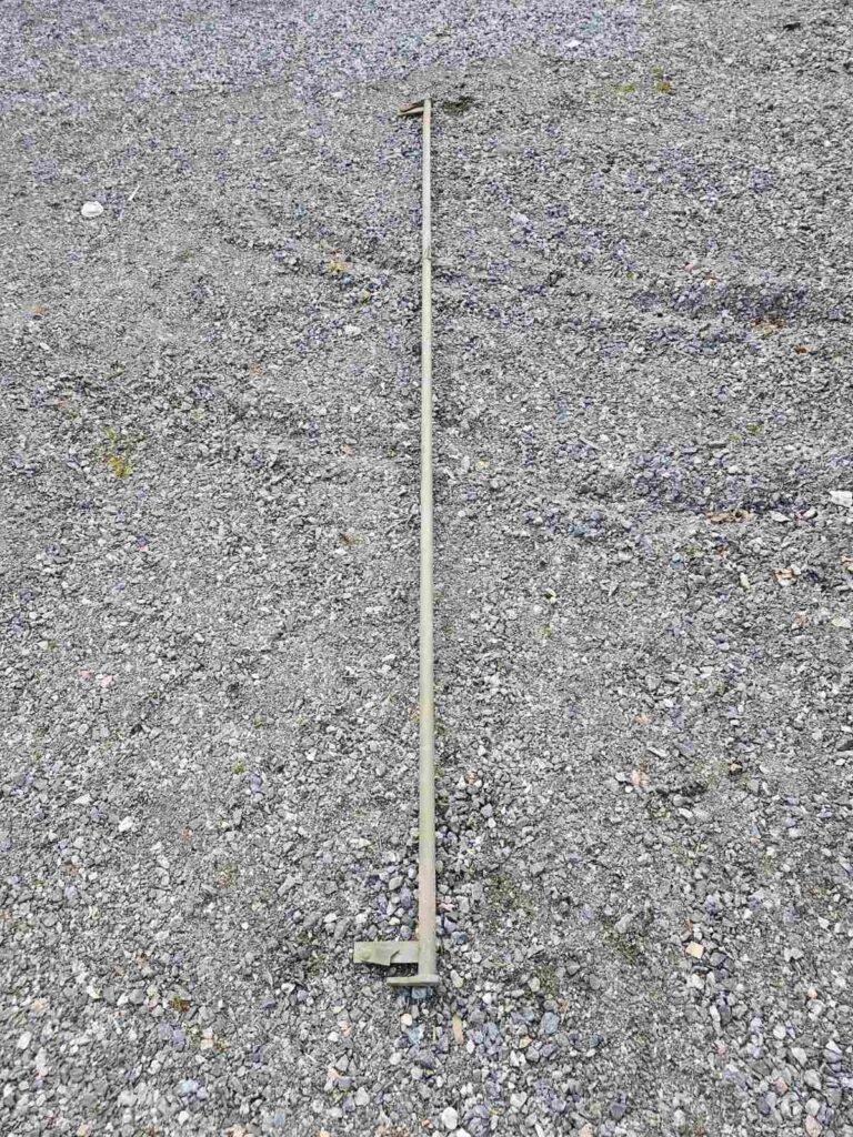 Enkelräcke 300cm galv beg