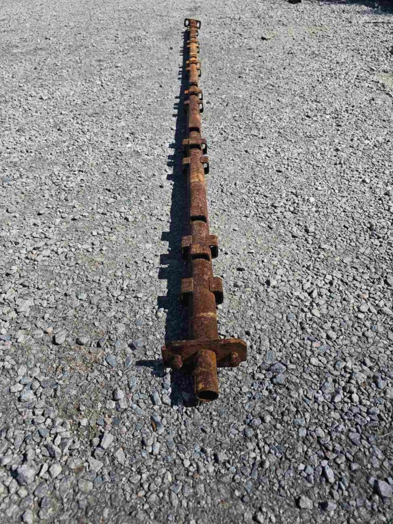 Bajonettspira 100 cm Beg Målad