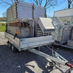 Ställningstrailer 182m² Ramställning - Aluminium