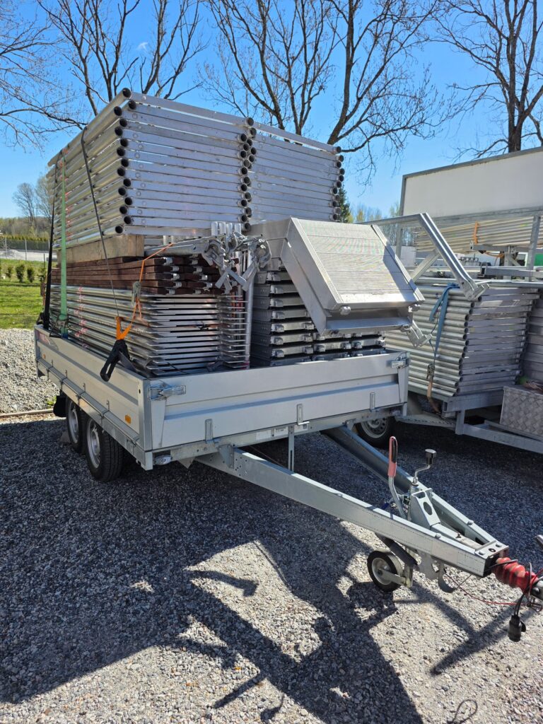 Ställningstrailer 182m² Ramställning – Aluminium